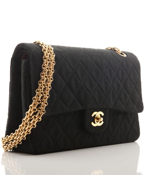 chanel jersey flap bag review|chanel flap bag history.